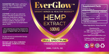 Load image into Gallery viewer, EverGlow™ CBD Full Spectrum 500mg Tincture Drops Bright Minds &amp; Healthy Bodies™