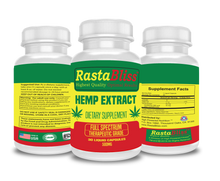 Load image into Gallery viewer, RastaBliss™ CBD Full Spectrum 500mg Capsules Highest Quality Optimal Results™