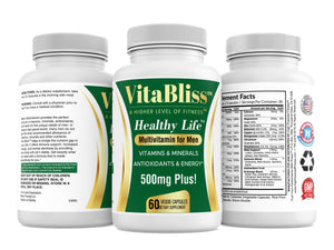 VitaBliss™ Healthy Life Multivitamin for Men, A Higher Level of Fitness™