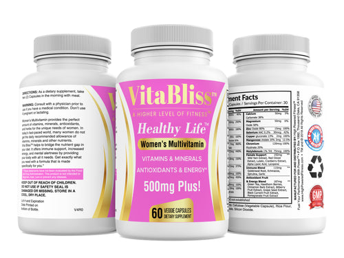 VitaBliss™ Healthy Life Multivitamin for Women, A Higher Level of Fitness™