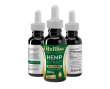 Load image into Gallery viewer, VitaBliss™ CBD Full Spectrum 500mg Tincture Drops A Higher Level Of Fitness™